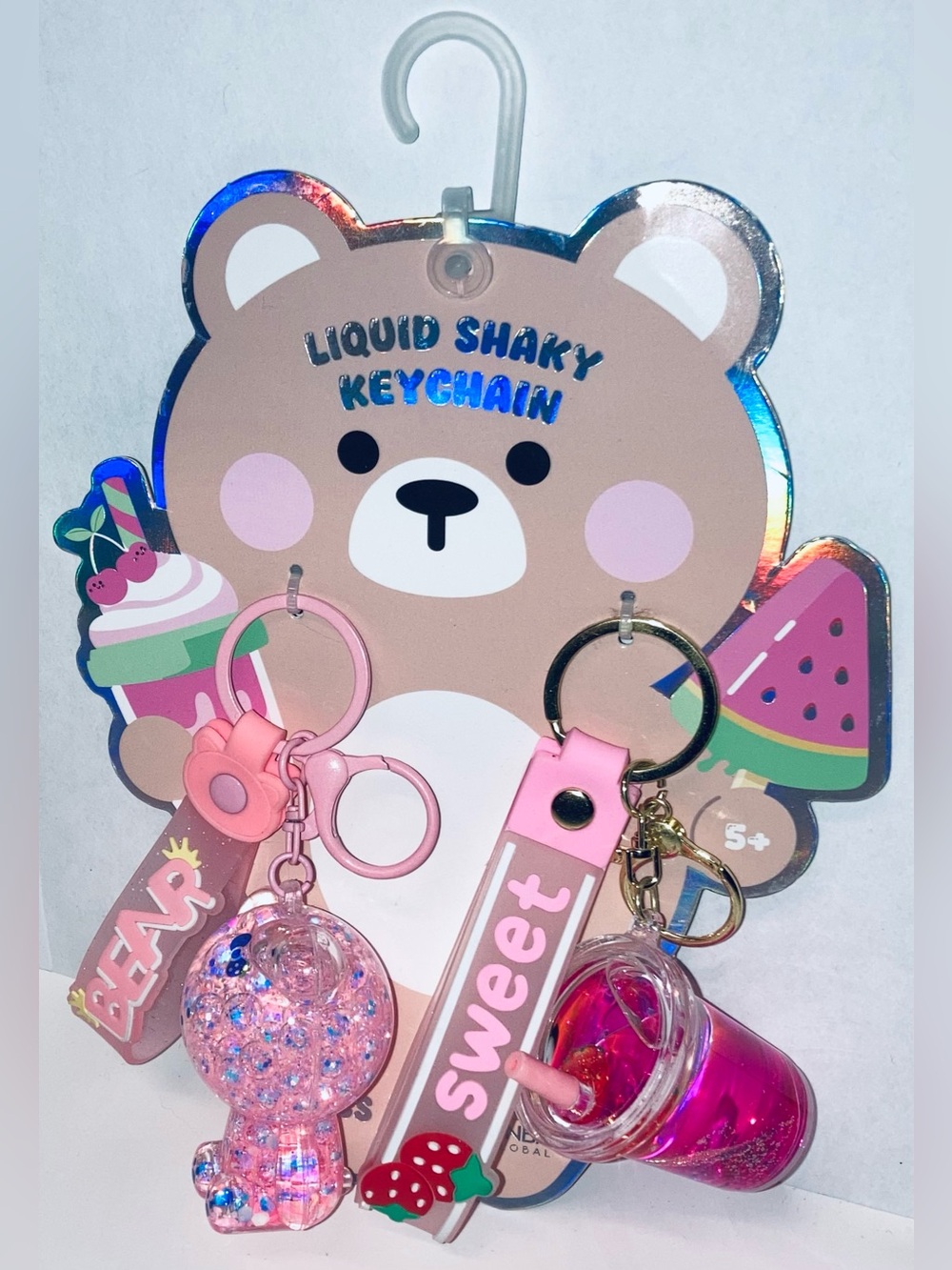 Liquid Shaky Keychains Set - NEW! - Picture 3 of 5